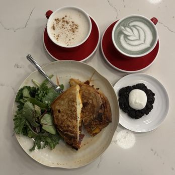 Buoy - Kimchi panini, ssuk latte, jujube chai, cocoa cookie - Desserts Near Me - San Francisco, California
