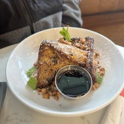 Peach French toast