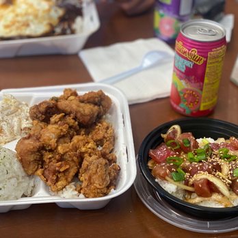 Generations Kitchen - Garlic Chicken Plate & Poke Bowl - Hawaiian Near Me - Las Vegas, Nevada
