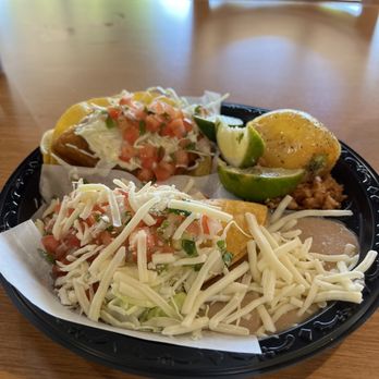 Senor Baja - Two item combo. One fish taco, one potato - Mexican Near Me - Rancho Cucamonga, California Senor Baja - Two item combo. One fish taco, one potato - Mexican Near Me - Rancho Cucamonga, California