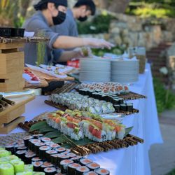 Sushi Private Catering - San Francisco - Private sushi chefs work on-site and deliver you the ultimate sushi experience. (Wedding caterer or Party caterer)