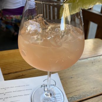 Arden - Shrub me down: vodka, sherry, strawberry shrub, lime, sparkling wine - New American Near Me - Portland, Oregon Arden - Shrub me down: vodka, sherry, strawberry shrub, lime, sparkling wine - New American Near Me - Portland, Oregon