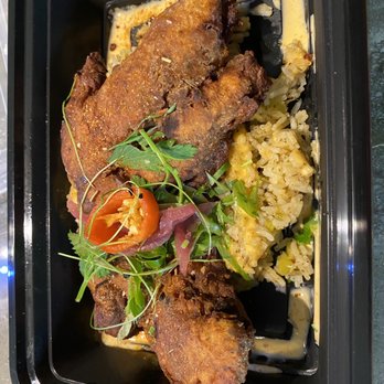 Vic & Al's - Chicken thy over rice - Cajun/Creole Near Me - Austin, Texas Vic & Al's - Chicken thy over rice - Cajun/Creole Near Me - Austin, Texas
