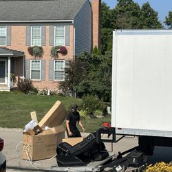 Watson's of Cincinnati - Massage chair being delivered