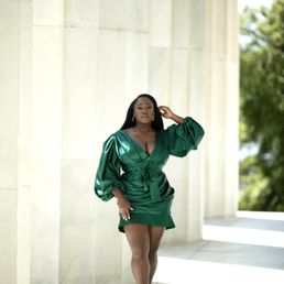Lengthened dress
