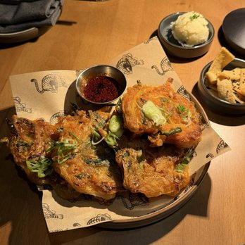 Mister Tiger - Kimchi jeon - Korean Near Me - Chicago, Illinois