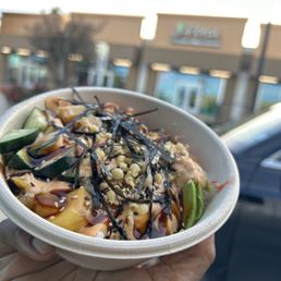 Shrimp & crab poke bowl - Kids size Shrimp & crab poke bowl - Kids size