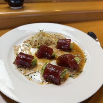 Keiichi - Marinated Tuna with Fresh Guacamole - must have - Japanese Near Me - Denton, Texas Keiichi - Marinated Tuna with Fresh Guacamole - must have - Japanese Near Me - Denton, Texas