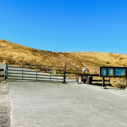Fairmont Ridge Staging Area - View From entrance. Park is closed from 10pm to 5am.