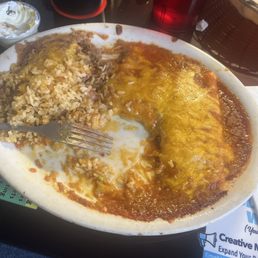 Two Cheese Enchiladas