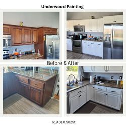 Underwood Painting - Before and after pictures of recent projects