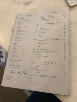 Menu photo 3 Água Pela Barba Lisbon, 11 Menu photo 3 Água Pela Barba Lisbon, 11