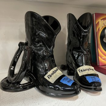 White Elephant Sale - Boot bookends for the saloon - Community Service/Non-Profit Near Me - Oakland, California White Elephant Sale - Boot bookends for the saloon - Community Service/Non-Profit Near Me - Oakland, California