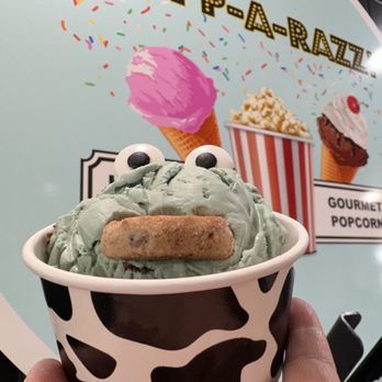 Popp-A-Razzi - Cookie Monster Ice Cream! - Popcorn Shops Near Me - Geneva, Ohio Popp-A-Razzi - Cookie Monster Ice Cream! - Popcorn Shops Near Me - Geneva, Ohio