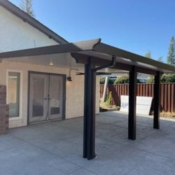 MasterMax Builders - Solid patio cover.  Backyard awning.