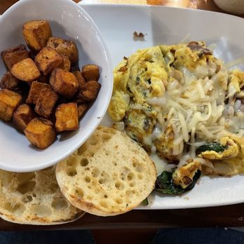 Another Broken Egg Cafe - Sunrise Spinach Scrambler - Breakfast & Brunch Near Me - Nashville, Tennessee