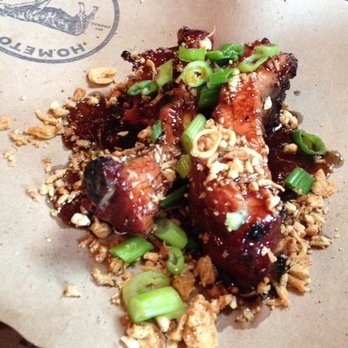 Hometown Bar-B-Que - Sweet, salty, sticky and delicious..Korean Stick Ribs on deck. - Barbeque Near Me - Brooklyn, New York Hometown Bar-B-Que - Sweet, salty, sticky and delicious..Korean Stick Ribs on deck. - Barbeque Near Me - Brooklyn, New York