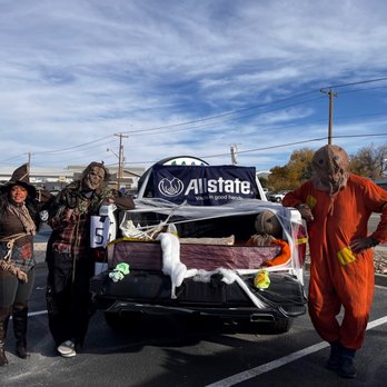 Allstate Insurance - Kim Schioldan - When you get invited to a Trunk or Treat event.... you go big !! - Auto Insurance Near Me - Casper, Wyoming Allstate Insurance - Kim Schioldan - When you get invited to a Trunk or Treat event.... you go big !! - Auto Insurance Near Me - Casper, Wyoming