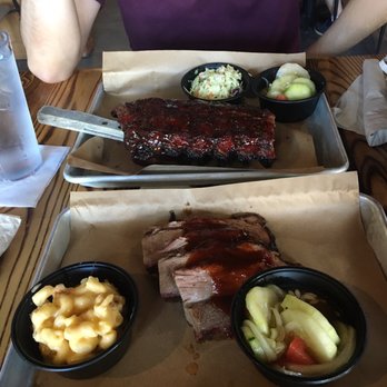 Smokejack BBQ - Top: Baby Back Ribs Bottom: Beef Brisket - Barbeque Near Me - Alpharetta, Georgia Smokejack BBQ - Top: Baby Back Ribs Bottom: Beef Brisket - Barbeque Near Me - Alpharetta, Georgia
