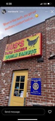 Gus's World Famous Fried Chicken by null