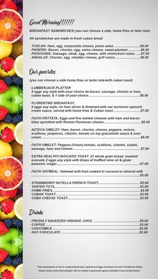 Menu photo 7 Faith Latin Cuisine Apollo Beach, FL Menu photo 7 Faith Latin Cuisine Apollo Beach, FL