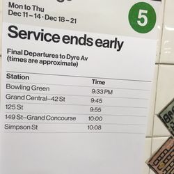 Dyre Ave 5 Train