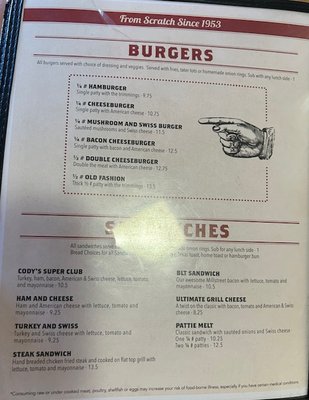 Menu photo 2 Homestead Family Restaurant Cushing, OK Menu photo 2 Homestead Family Restaurant Cushing, OK