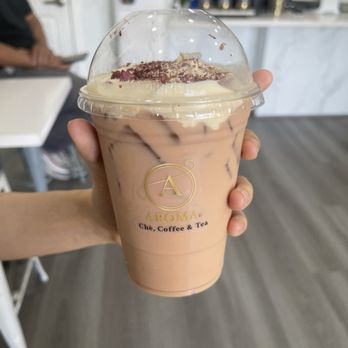 Aroma - Lychee Rose Milk Tea - Desserts Near Me - San Jose, California Aroma - Lychee Rose Milk Tea - Desserts Near Me - San Jose, California