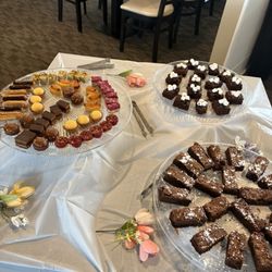 Mother's Day dessert table