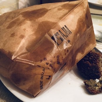 Kabob Q - Greasy bag from the inedible, almost burnt falafels. - Middle Eastern Near Me - Willowbrook, Illinois Kabob Q - Greasy bag from the inedible, almost burnt falafels. - Middle Eastern Near Me - Willowbrook, Illinois