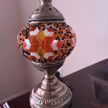 Mosaic Art Studio - Bengal's inspired mosaic lamp ! - Art Classes Near Me - Kirkland, Washington