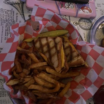 The Kettle Black - Kids grill cheese with fries - Chicken Wings Near Me - Brooklyn, New York The Kettle Black - Kids grill cheese with fries - Chicken Wings Near Me - Brooklyn, New York