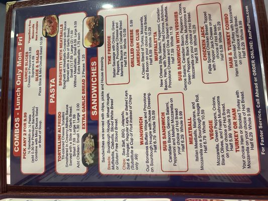 Menu photo 2 American Pie Pizza N Little Rock, AR