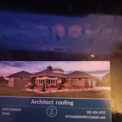 Architect Roofing Logo