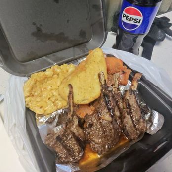 S2 Express Grill - Baked Mac and Cheese Candied Yams Lamb Chops Garlic Bread - Seafood Near Me - Chicago, Illinois