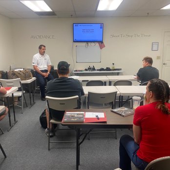 NSP Firearms Instruction - Training classroom @ Placer Sporting Club - Firearm Training Near Me NSP Firearms Instruction - Training classroom @ Placer Sporting Club - Firearm Training Near Me