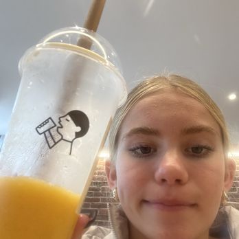 Heytea - half drank and mixed up mango coconut boom - Tea Rooms Near Me - Boston, Massachusetts Heytea - half drank and mixed up mango coconut boom - Tea Rooms Near Me - Boston, Massachusetts