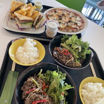 SoJo Spa Club - Bulgogi bowl, club sandwich and sausage pizza - Saunas Near Me - Edgewater, New Jersey SoJo Spa Club - Bulgogi bowl, club sandwich and sausage pizza - Saunas Near Me - Edgewater, New Jersey