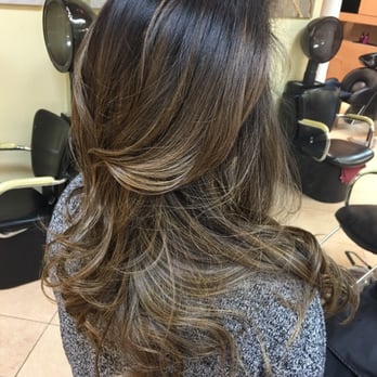 Bebe Salon - Ash brown balayage; THANKS ALEX!! - Hair Stylists Near Me - Garden Grove, California