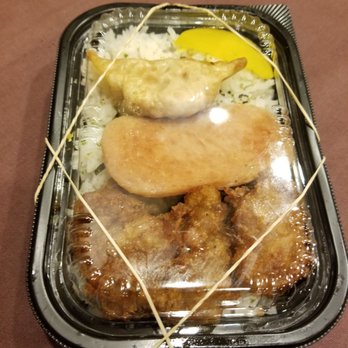 Nippon Bento & Catering - Mini bento - mandu, Spam, and mochiko chicken - Caterers Near Me - Honolulu, Hawaii Nippon Bento & Catering - Mini bento - mandu, Spam, and mochiko chicken - Caterers Near Me - Honolulu, Hawaii