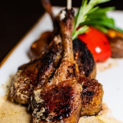 New Orleans Seafood & Steakhouse - Blackened Lamb Chops (weekly special)