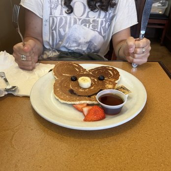 Antoine's Cafe - Mickey Mouse pancake - Breakfast & Brunch Near Me - San Clemente, California