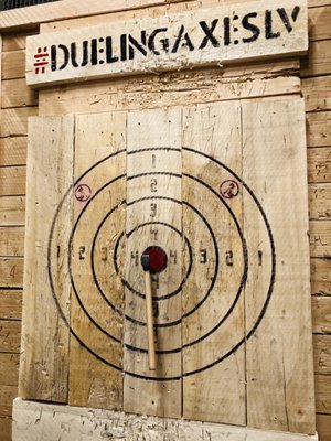 Dueling Axes Las Vegas | Axe Throwing Bar by null