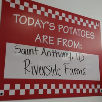 Five Guys - Nothing like knowing WHO your food comes from! - Burgers Near Me - Kyle, Texas