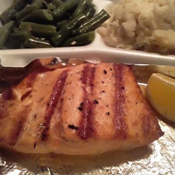 Our Glass Restaurant & Bar - Grilled salmon - Sports Bars Near Me - Irving, Texas Our Glass Restaurant & Bar - Grilled salmon - Sports Bars Near Me - Irving, Texas