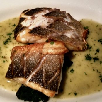 Shiro - Loup De Mer (French Sea bass) pan roasted with Caper Butter Sauce - Asian Fusion Near Me - South Pasadena, California Shiro - Loup De Mer (French Sea bass) pan roasted with Caper Butter Sauce - Asian Fusion Near Me - South Pasadena, California
