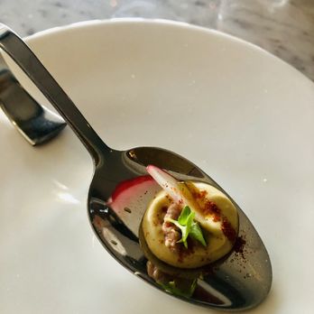 Black Radish - Amuse bouche: turquish hummus - Desserts Near Me - San Diego, California