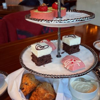 Kiran's - Feb '24 afternoon tea 3rd course dessert offerings - Indian Near Me - Houston, Texas