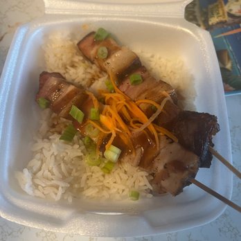 Pok's Art Asia Fusion Kitchen - Pork skewer - Asian Fusion Near Me - Kitty Hawk, North Carolina