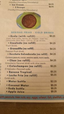 Menu photo 6 Cuscatlan Salvadorean Cuisine San Diego, CA Menu photo 6 Cuscatlan Salvadorean Cuisine San Diego, CA
